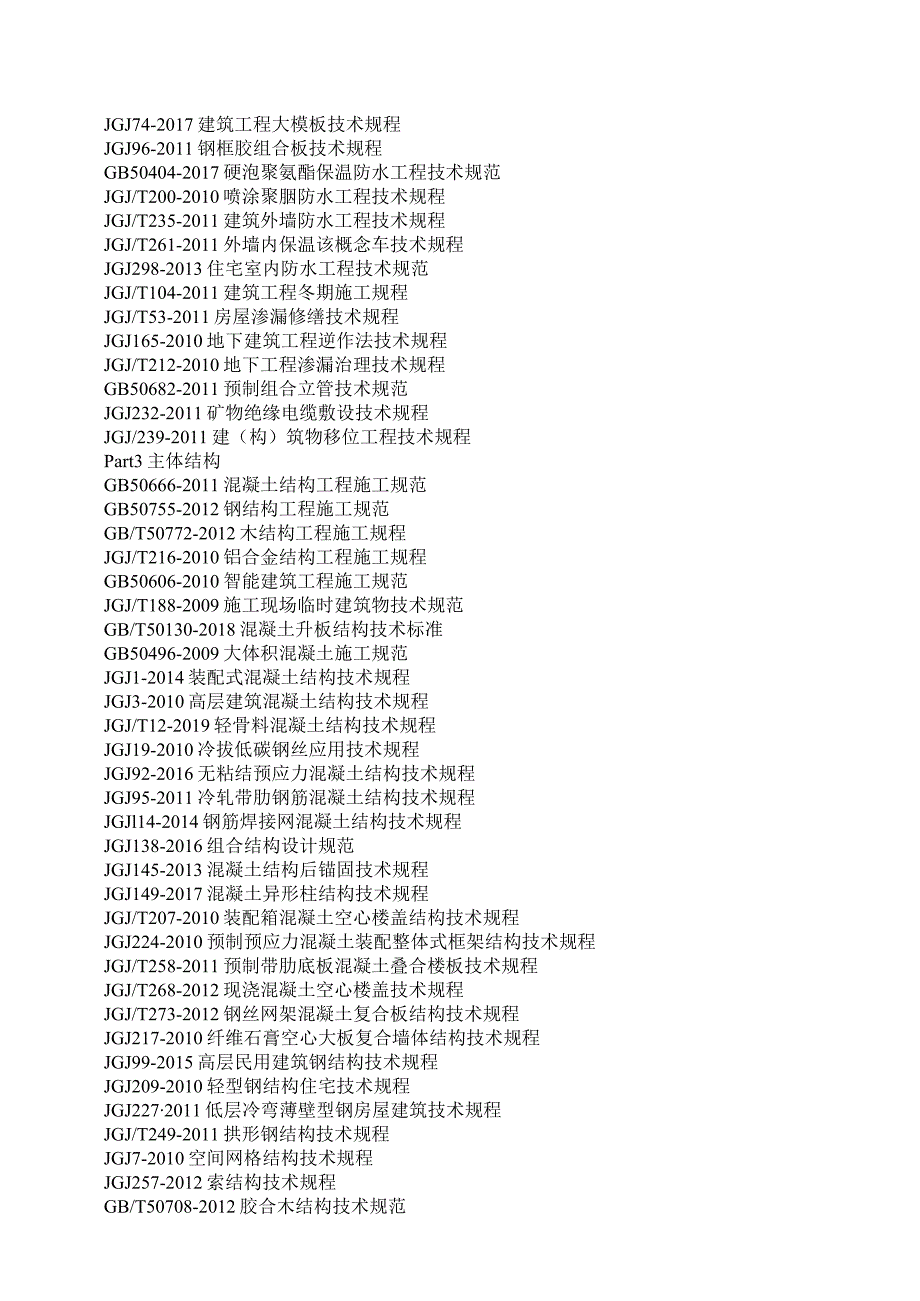 《现行建筑施工规范大全300本目录》2020版.docx_第2页