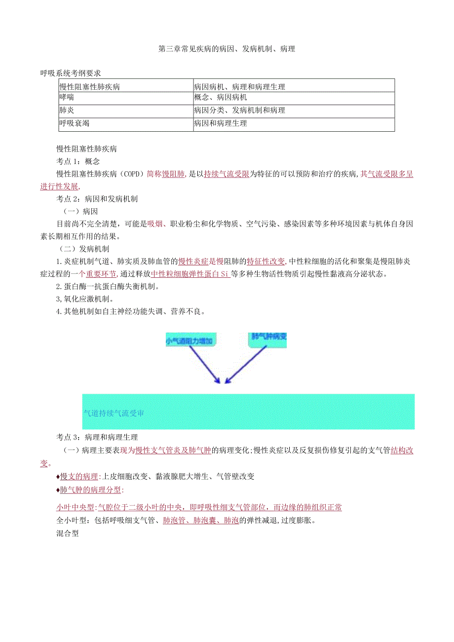 心血管内科主治医师资格笔试基础知识考点解析 ：常见疾病病因病理.docx_第1页