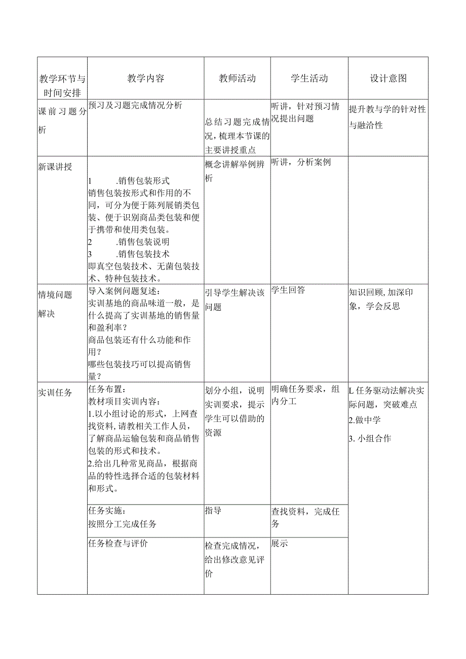 商品学（慕课版）教案-教学设计 3.3商品销售包装.docx_第2页