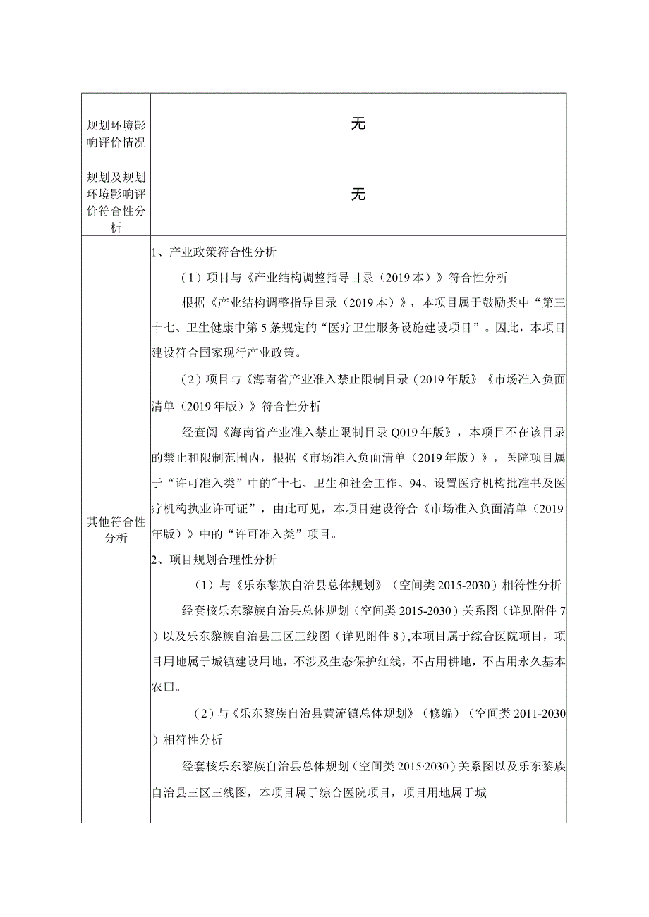 乐东黎族自治县 第二人民医院 拆迁改造怀卷临时过渡安置建设项目 环评报告.docx_第3页