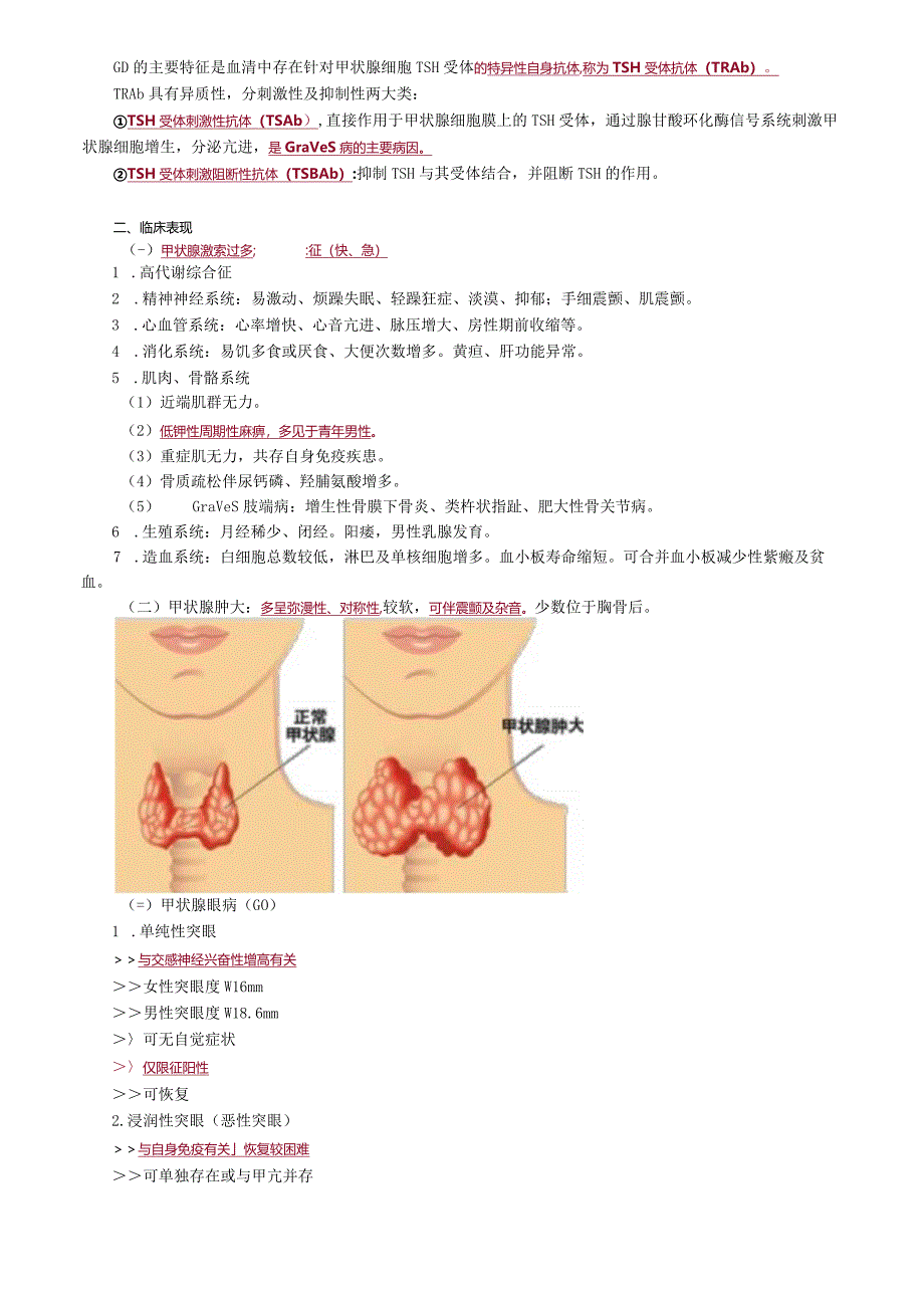 心血管内科主治医师资格笔试相关专业知识考点解析 (6)：内分泌学.docx_第2页