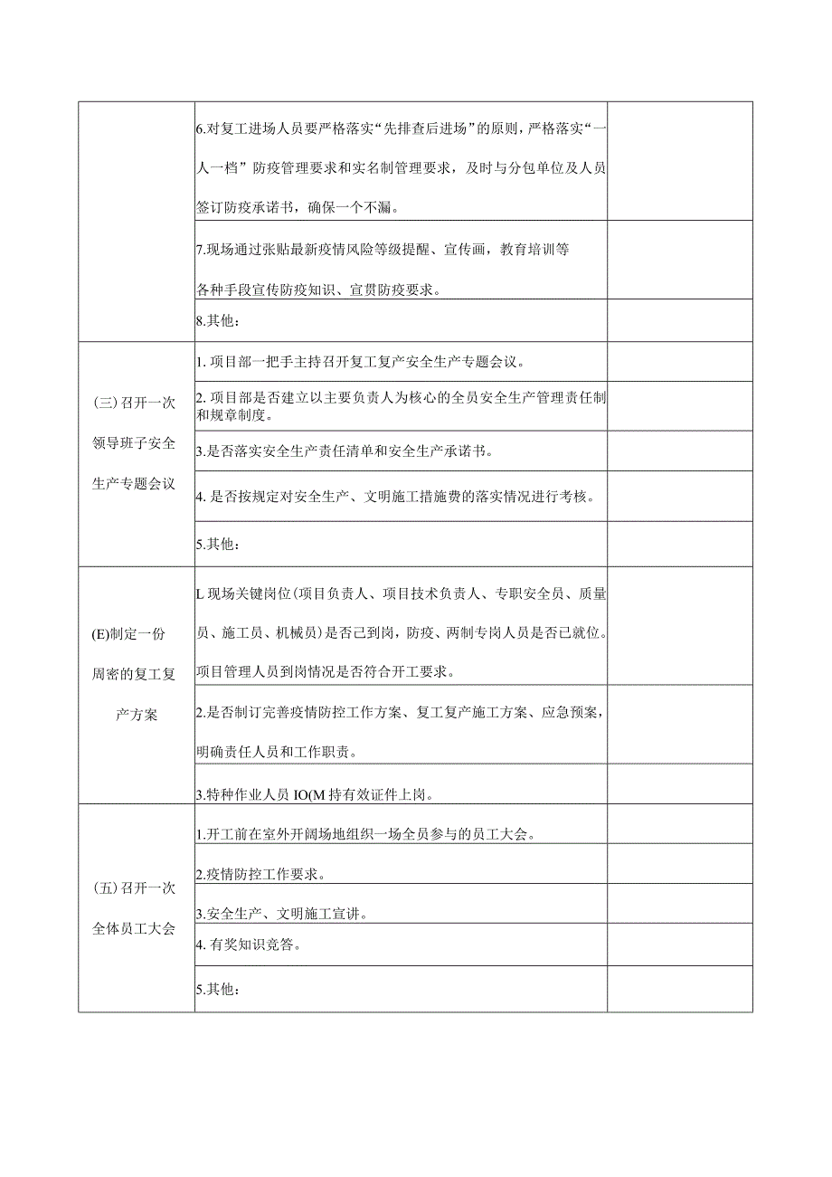 节后复工复产专项检查表.docx_第2页