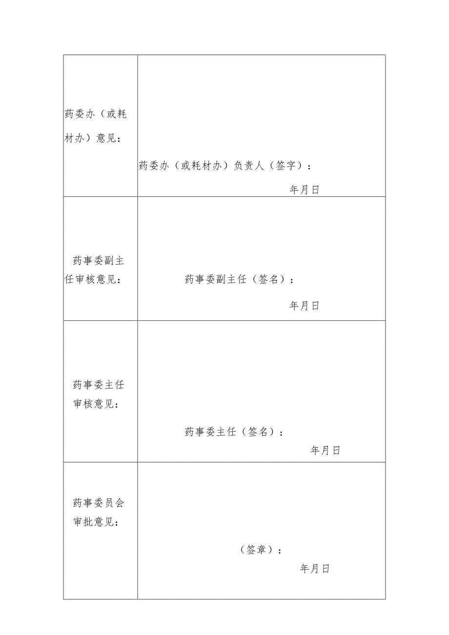 医院首营品种申请审批表.docx_第2页