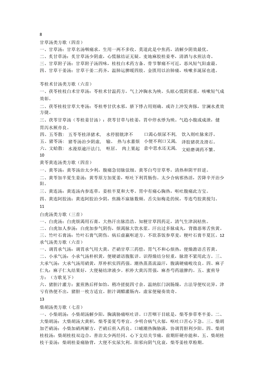 伤寒杂病论常用方剂歌诀.docx_第3页