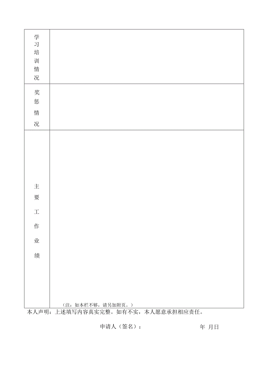 公开招聘工作人员报名表.docx_第2页