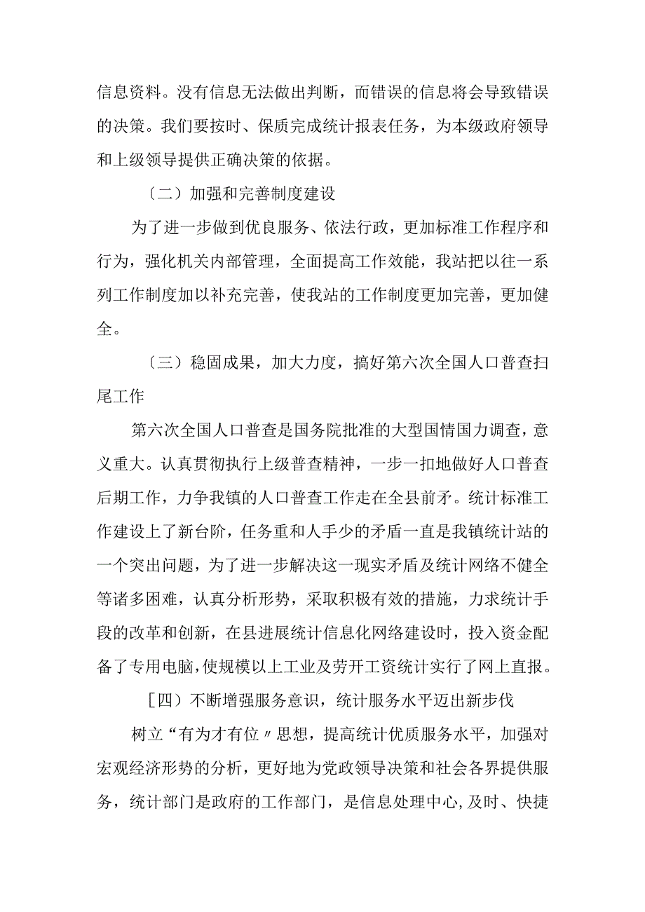 乡镇统计站工作计划的总结.docx_第2页