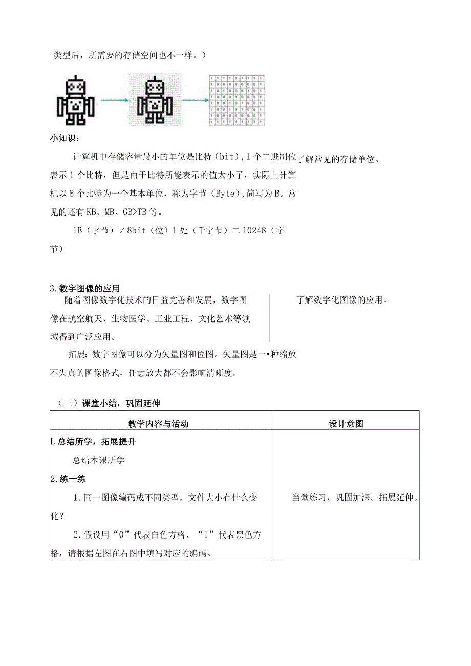 第2课图像编码（教案）四年级下册信息技术浙教版.docx_第3页