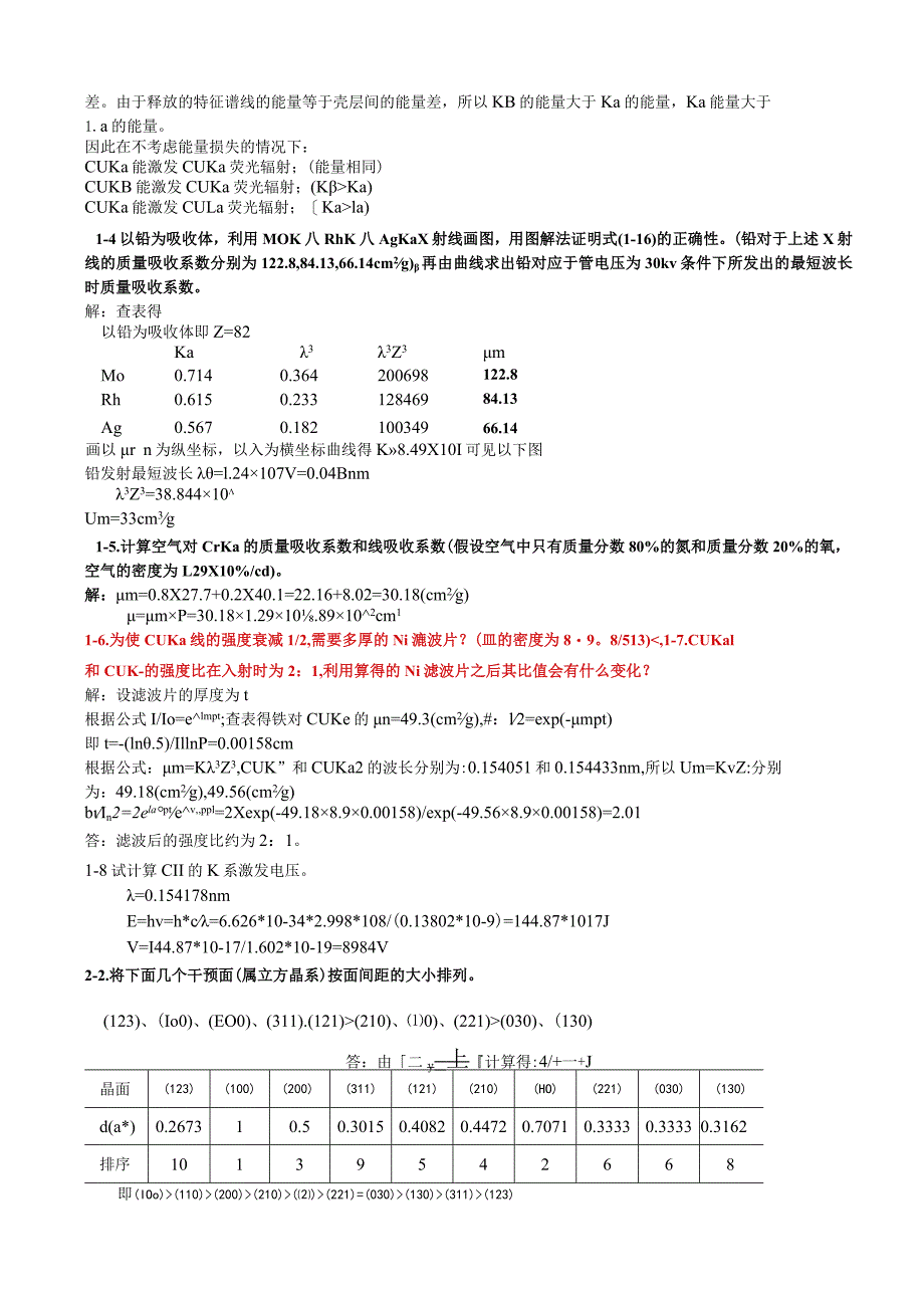 材料分析测试技术-部分课后答案.docx_第2页