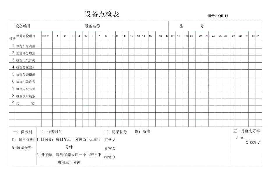 设备点检表.docx_第1页