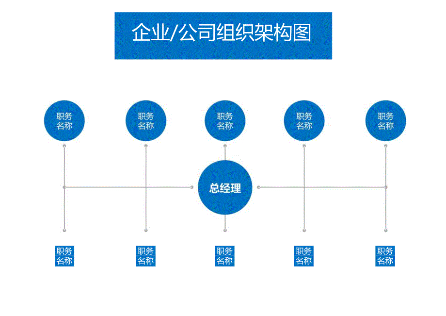 组织架构图(企业公司行政人事管理)06.docx_第1页