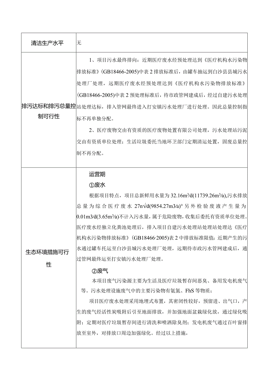 白沙黎族自治县打安镇卫生院业务用房项目环评信息.docx_第3页