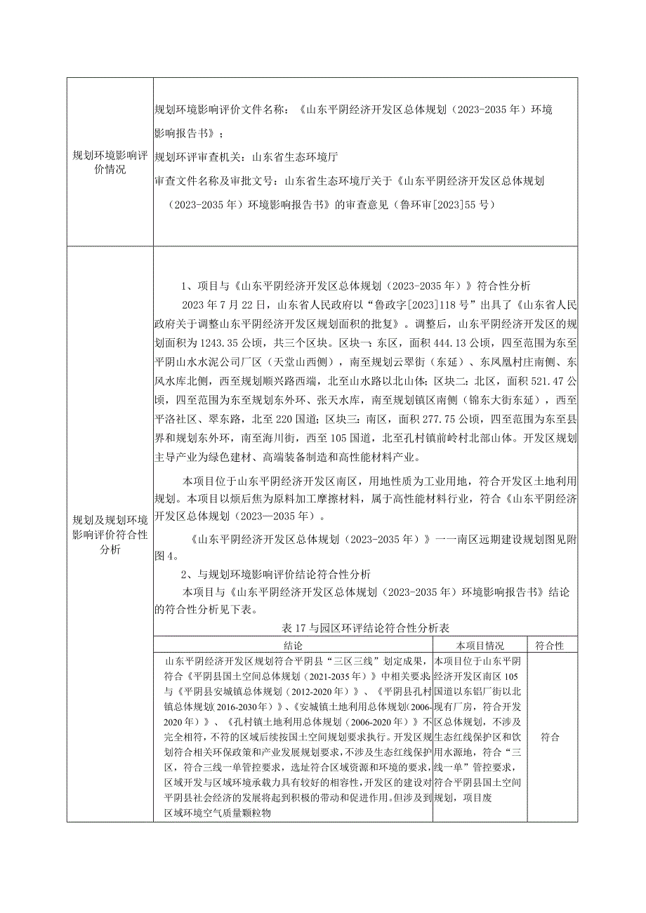 摩擦材料生产加工项目环评可研资料环境影响.docx_第2页