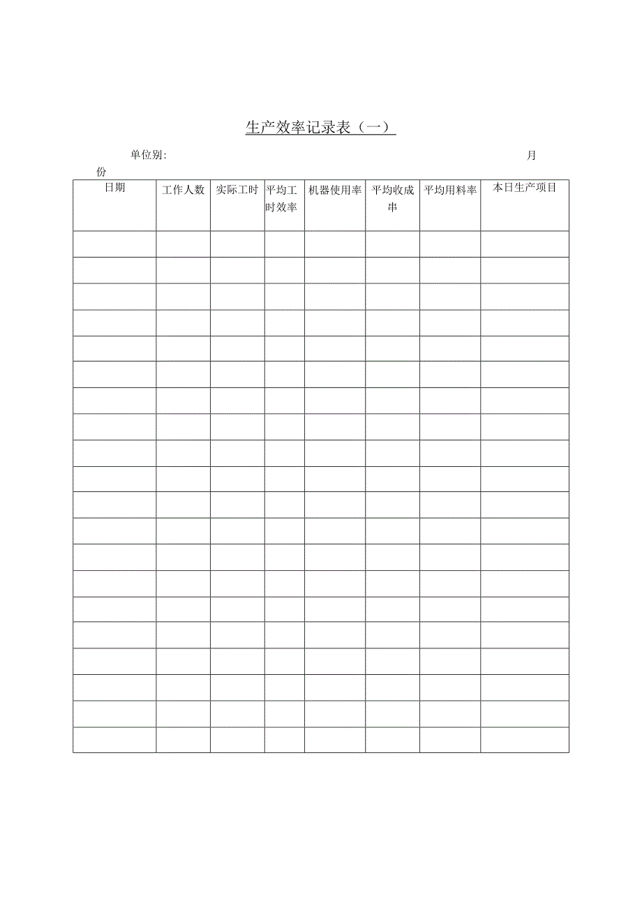 生产效率记录表.docx_第1页