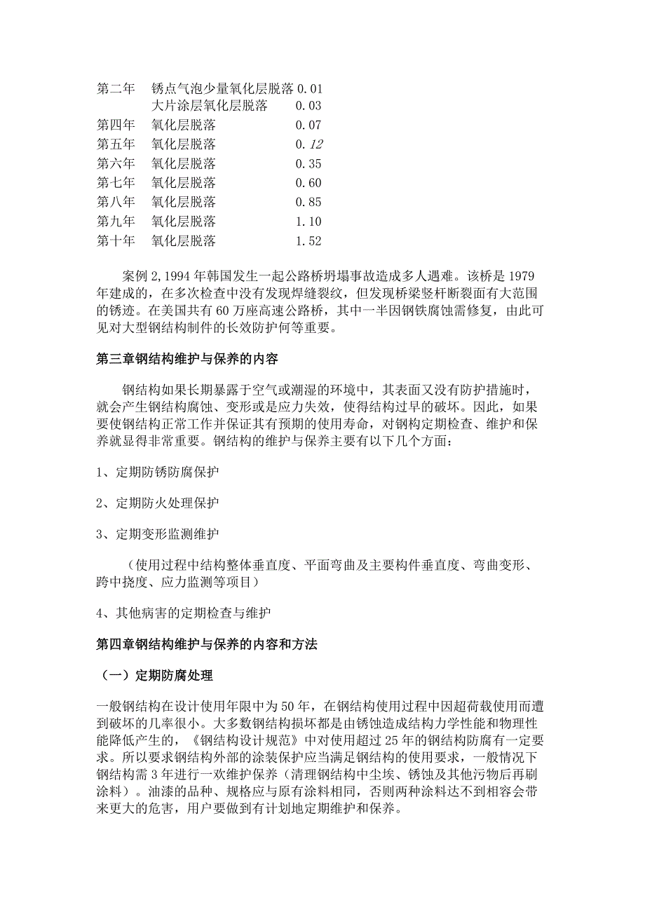 钢结构后期维护保养方案.docx_第2页