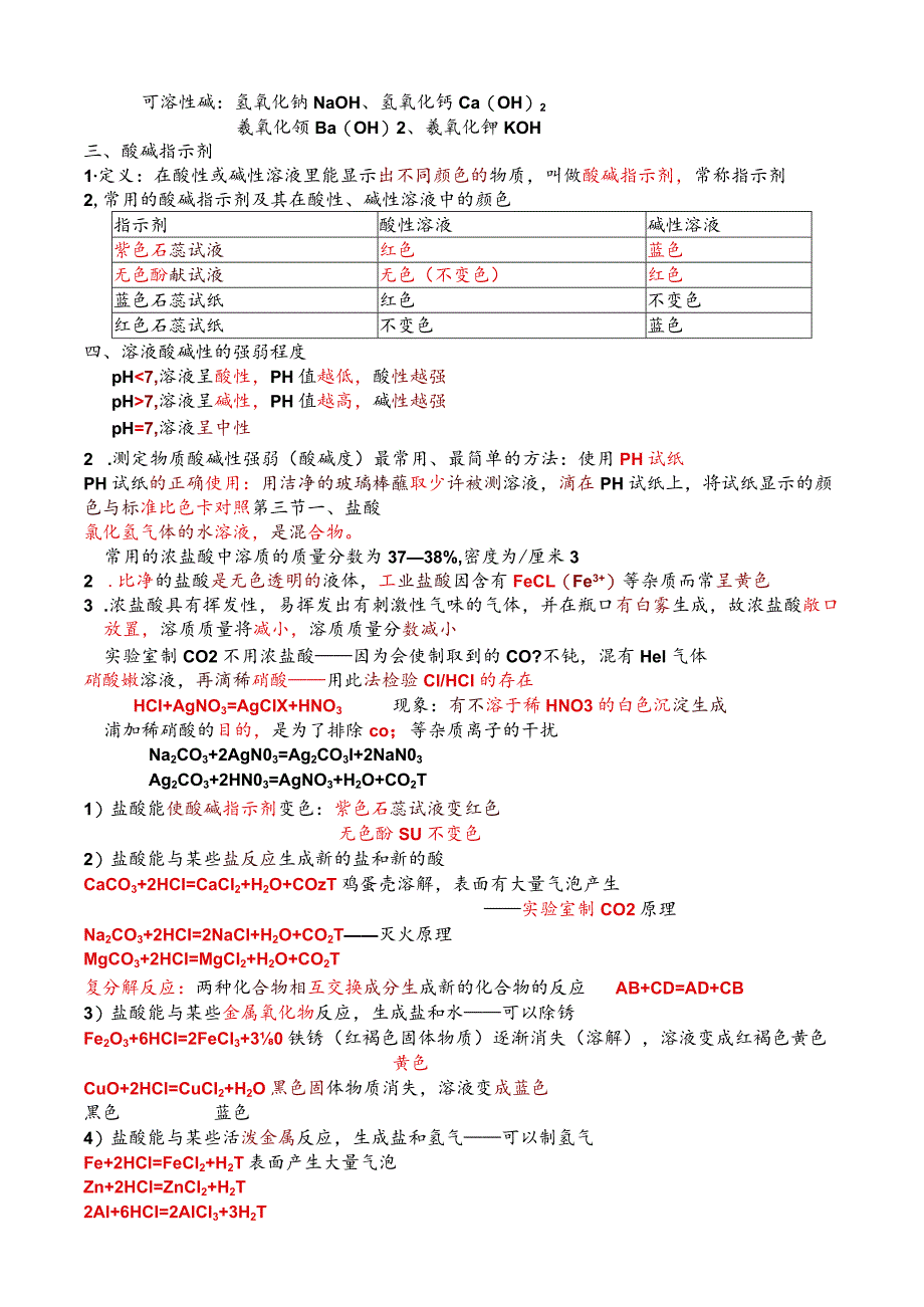 第一章科学知识点汇总-浙教版九年级上册科学.docx_第2页