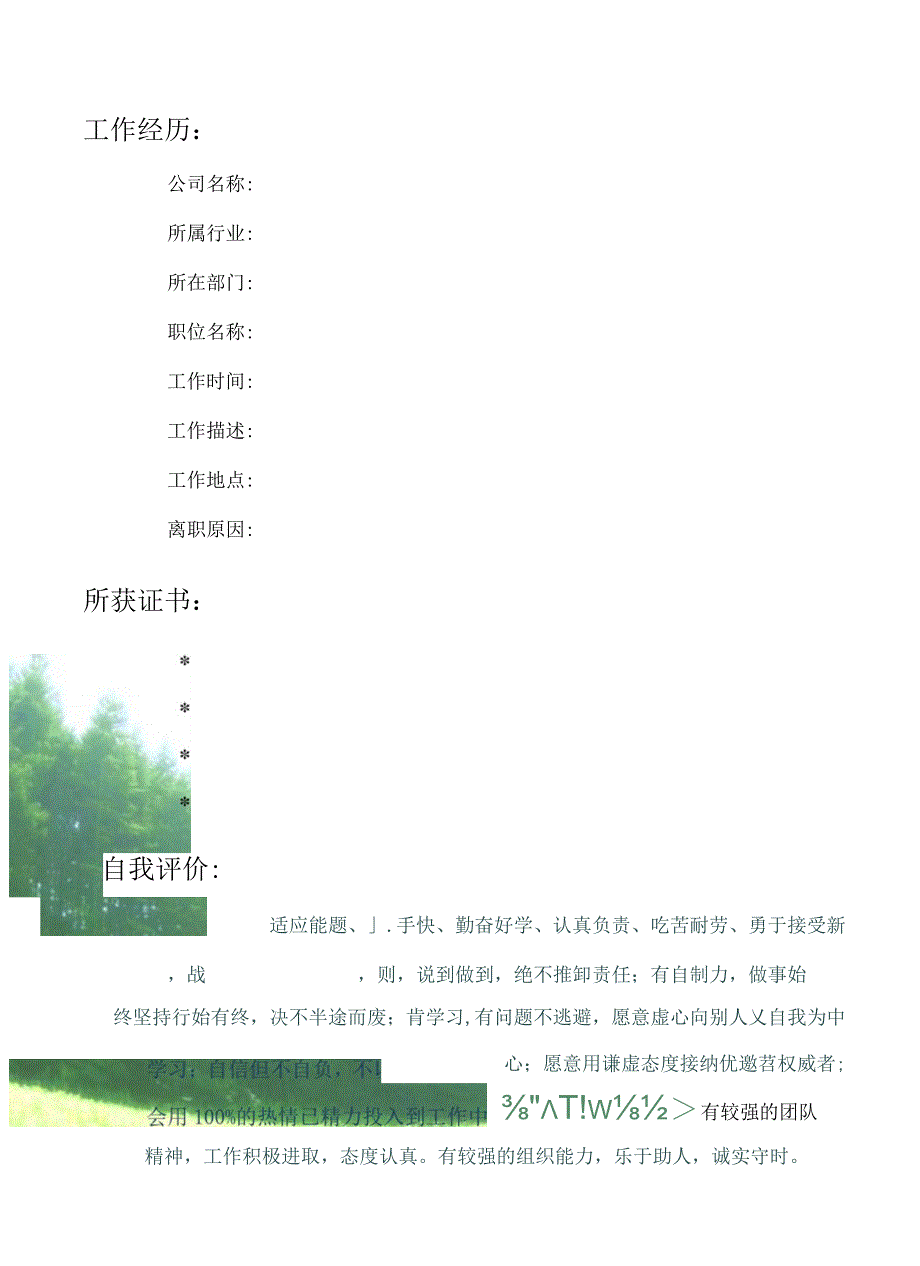 简历模板(9).docx_第2页