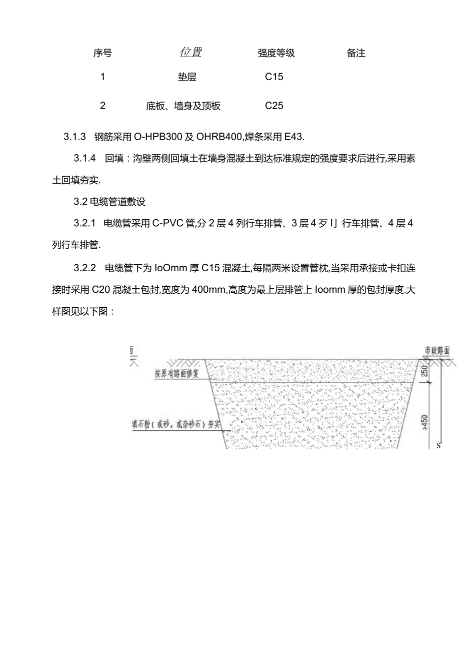 电缆沟,电缆管,电缆井专项施工方案方针.docx_第3页