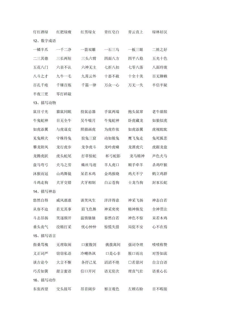 知识集锦之词语归类.docx_第3页