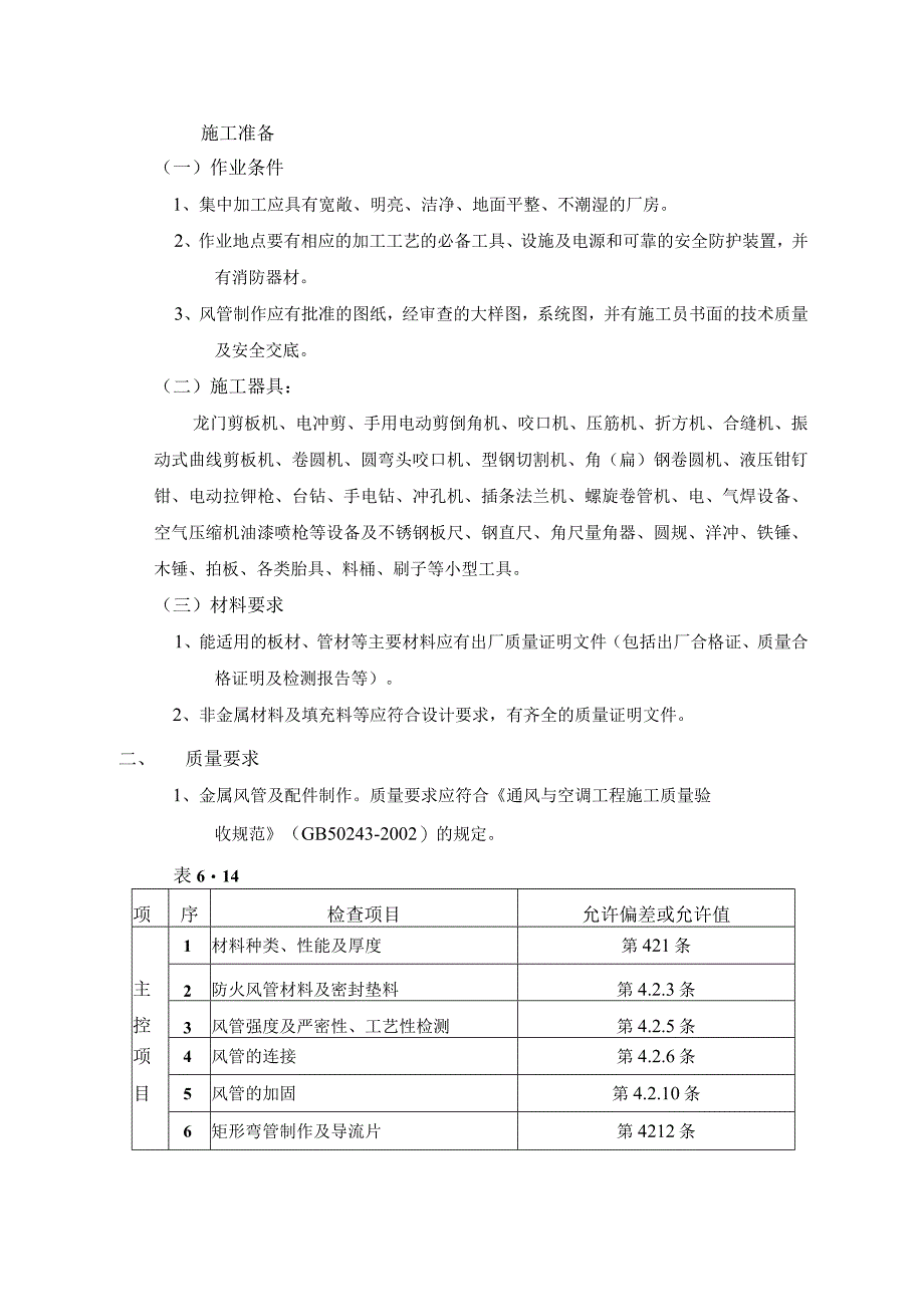 通风管道及部件制作工程施工工艺.docx_第1页