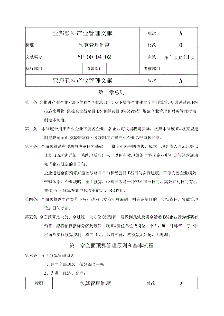 预算管理规范化.docx_第1页