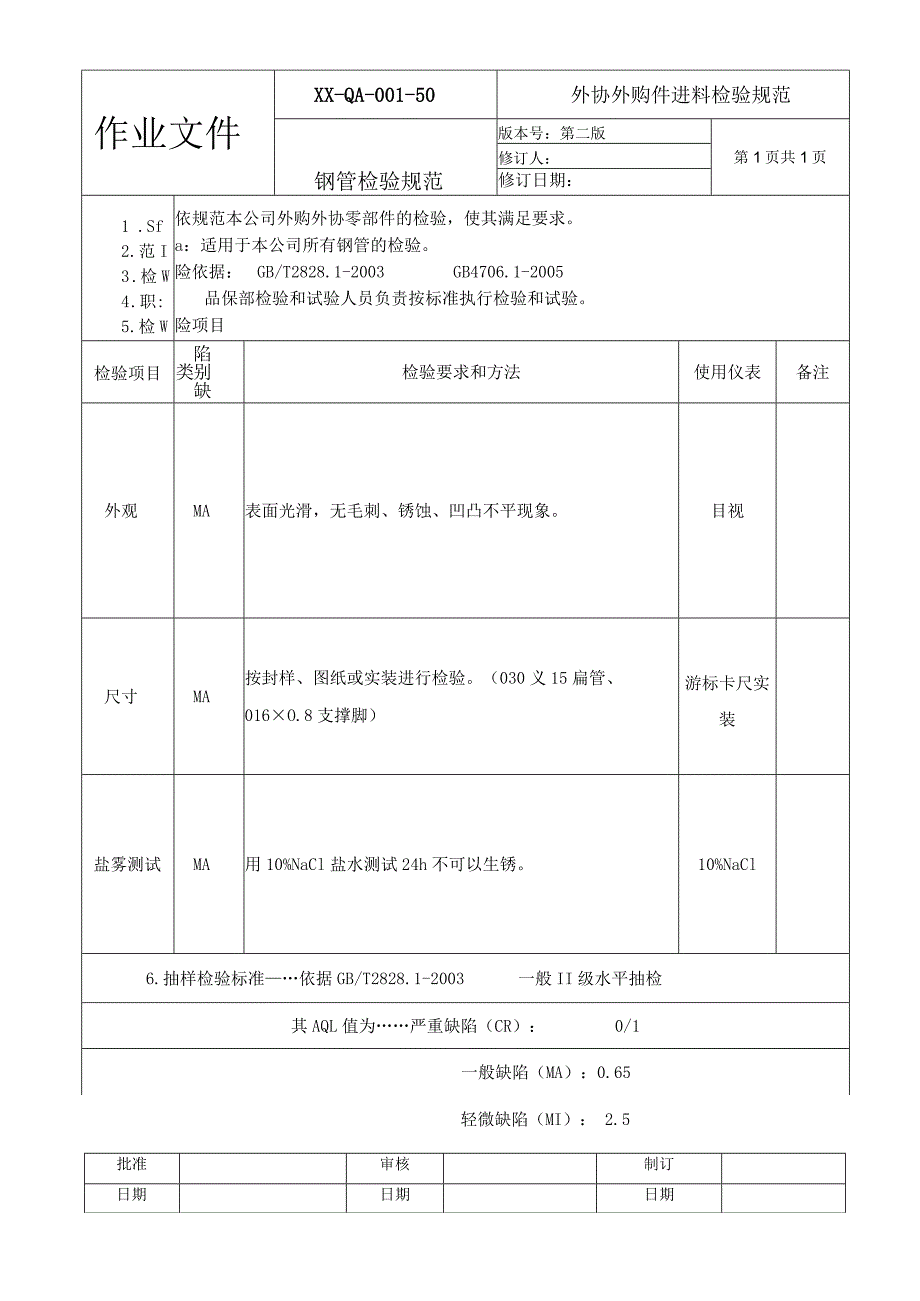 钢管检验规范.docx_第1页