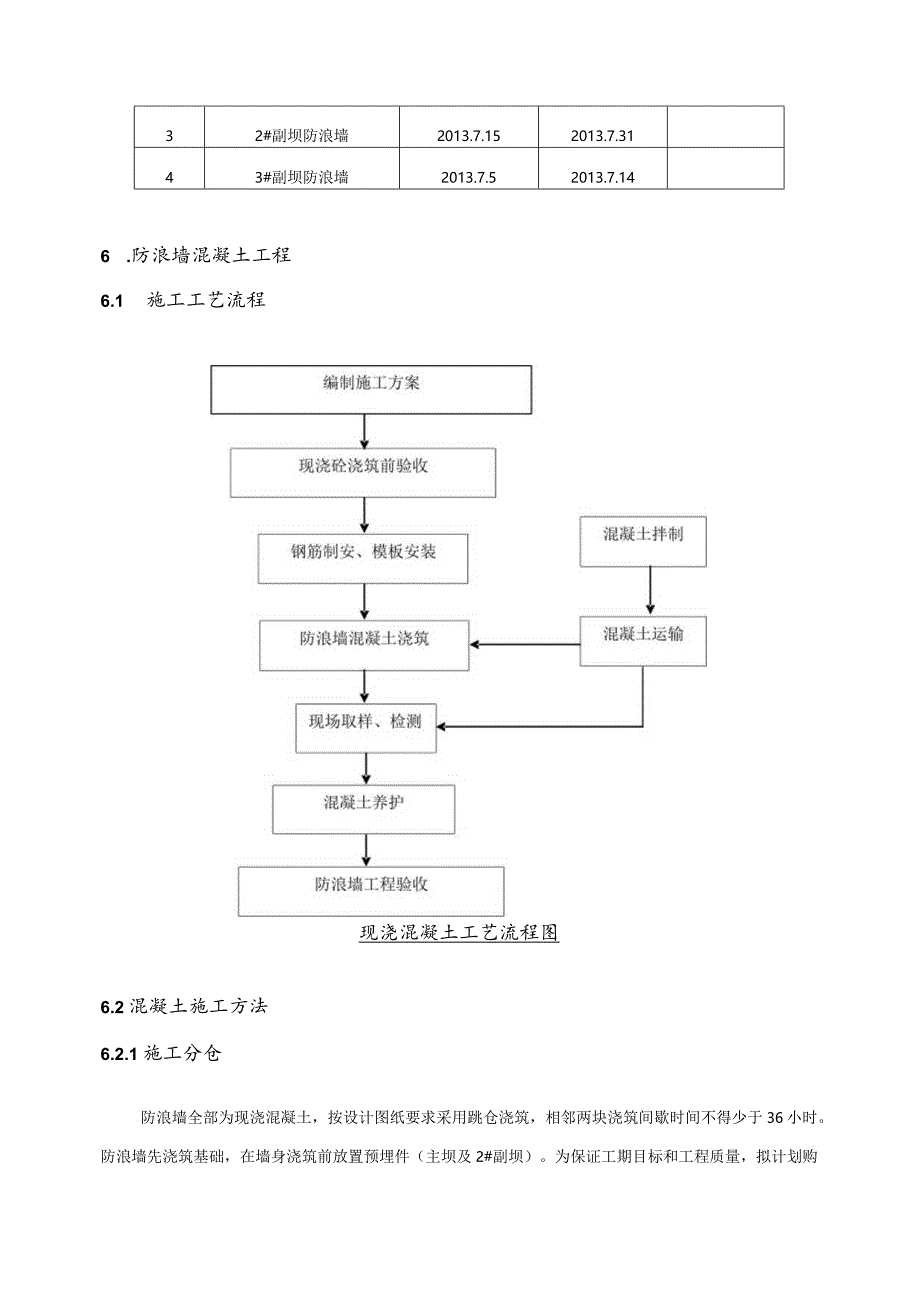 防浪墙施工方案-经典通用-经典通用.docx_第3页