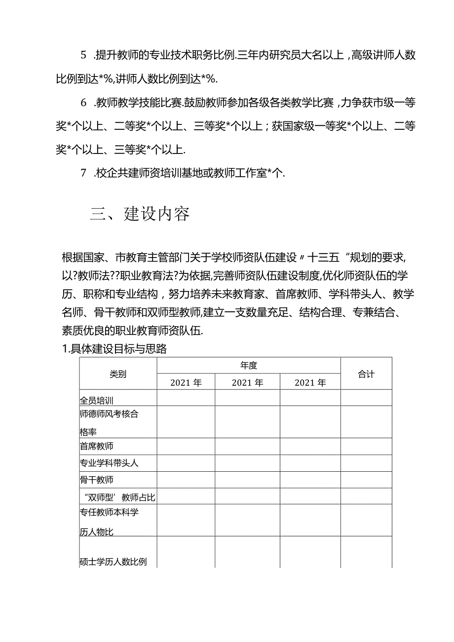 高水平师资队伍建设方案详细.docx_第2页