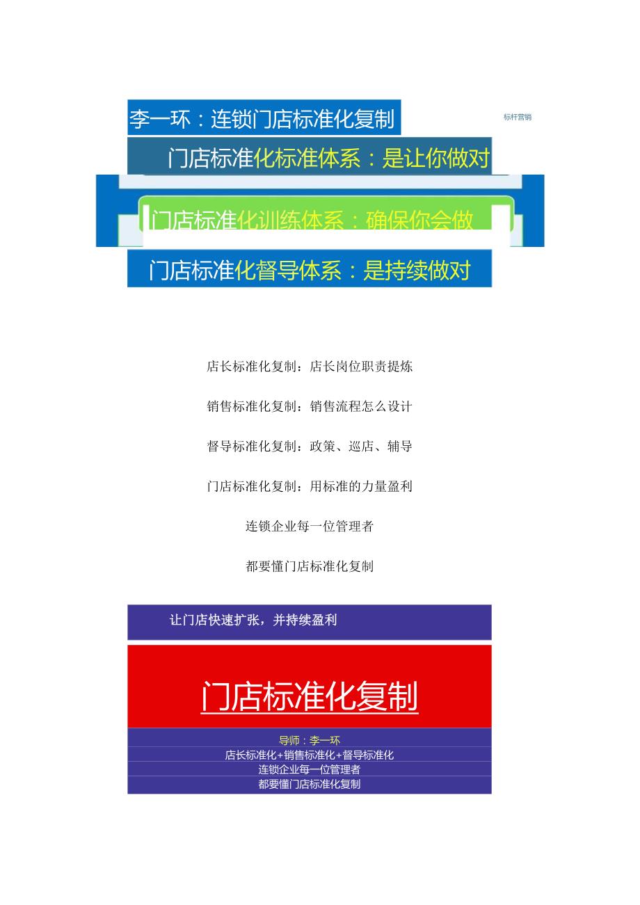 门店标准化管理：门店标准化运营管理手册与店长标准化复制.docx_第3页