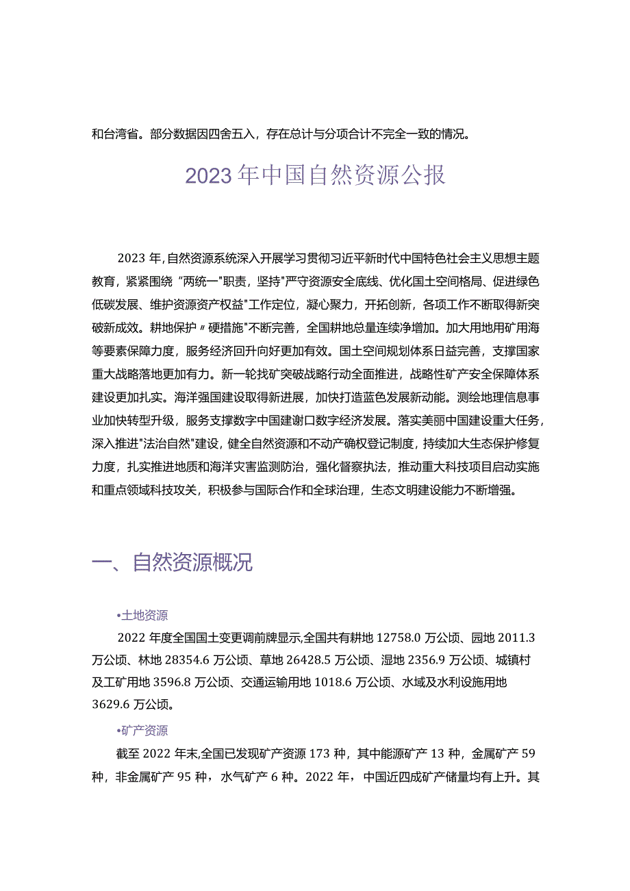 2023年中国自然资源公报.docx_第2页