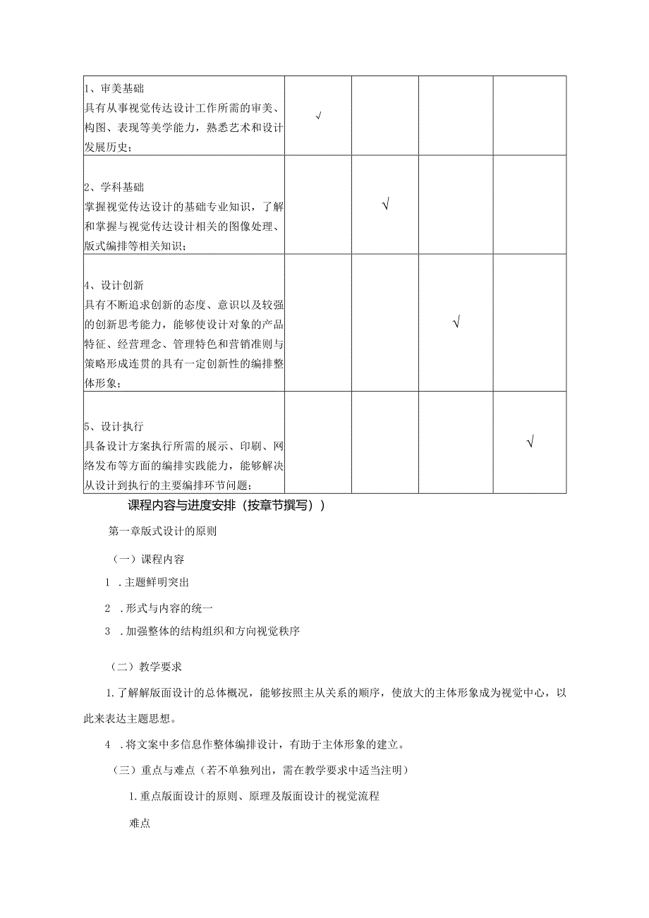 18410148版面设计大学高校课程教学大纲.docx_第2页