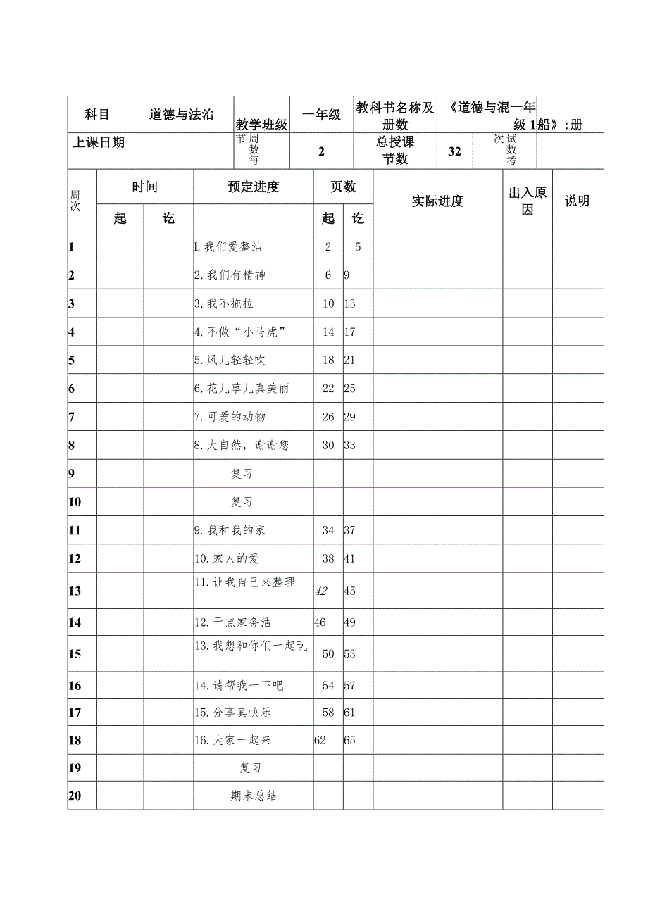 2025（统编版）道德与法治一年级下册全册教案及教学设计.docx_第1页