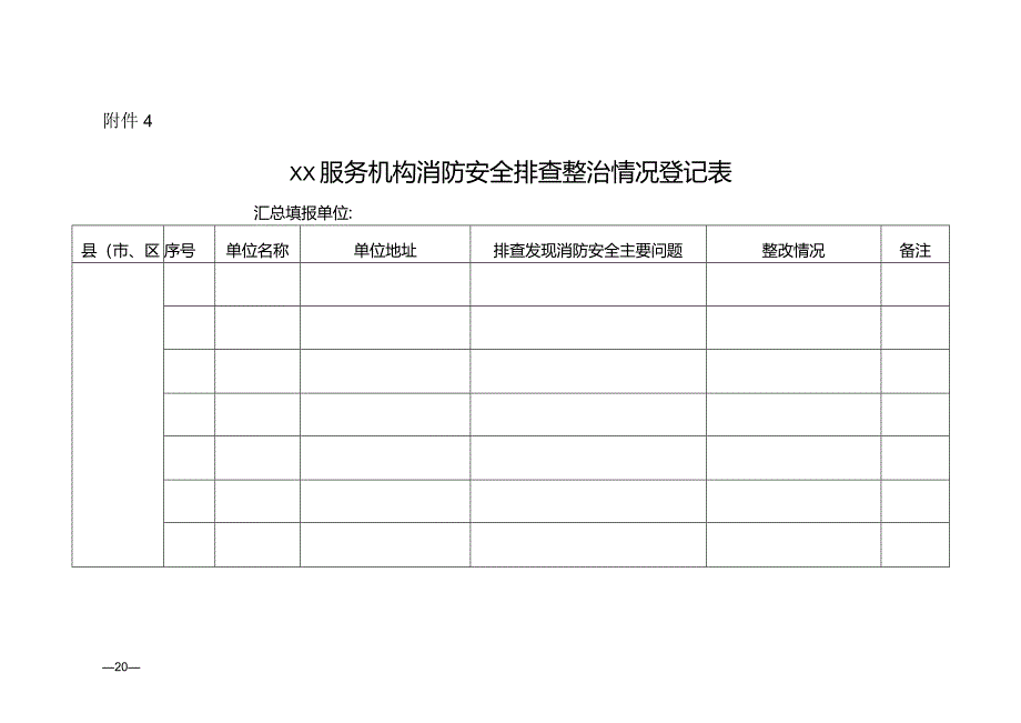 2024单位消防安全自评自查自改和消防安全承诺登记表.docx_第3页