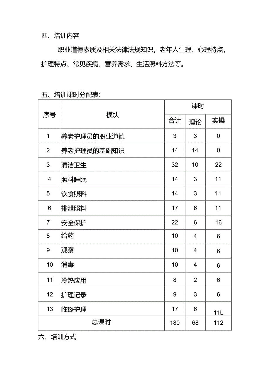 2022年初级养老护理员培训计划以及必考考点知识.docx_第2页