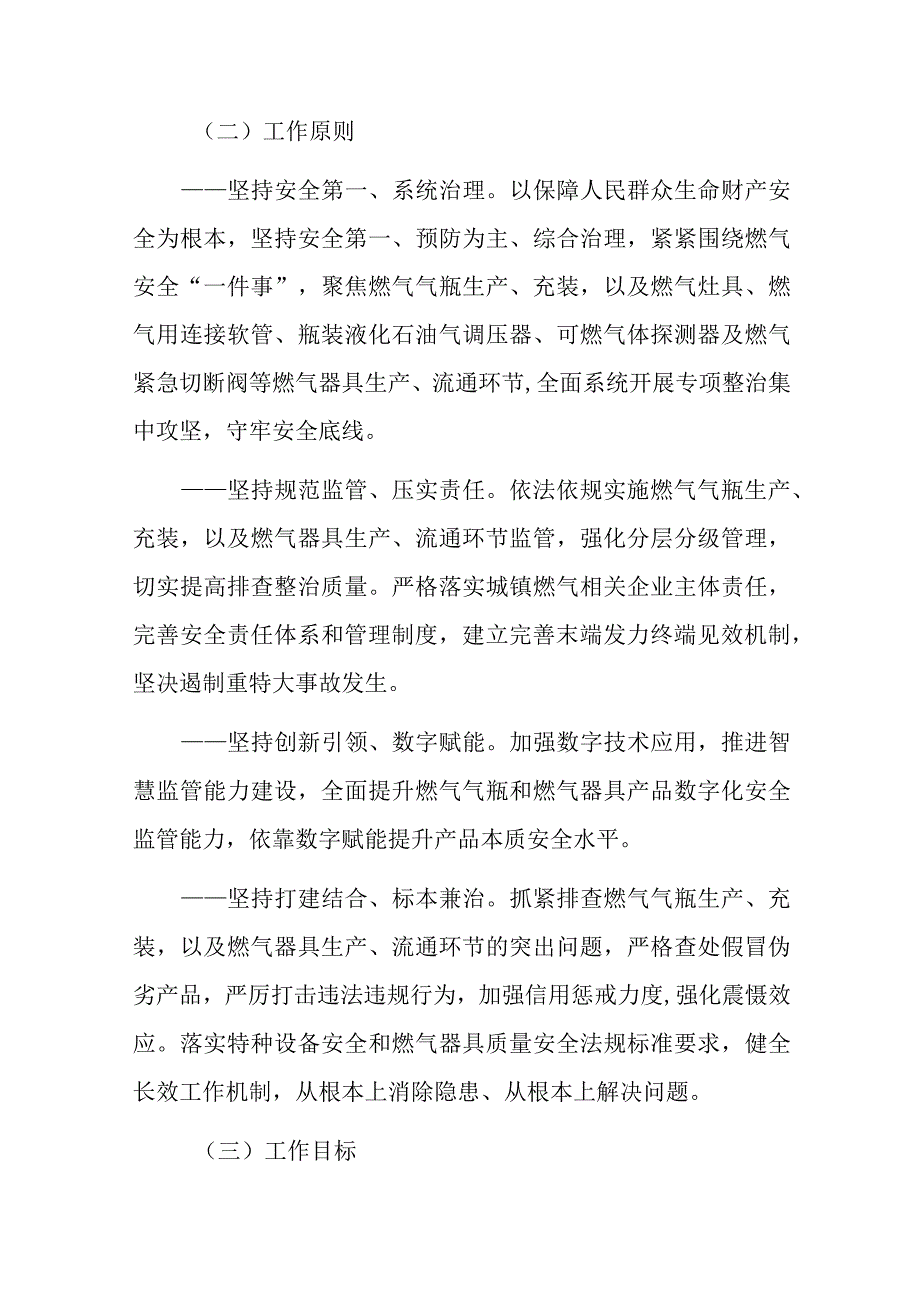 2024年城镇燃气安全专项整治行动实施方案（市场监管系统）.docx_第2页