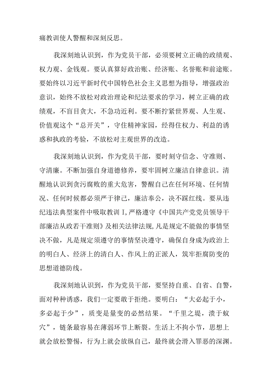 2023年严重违纪违法案以案促改专题民主生活会个人对照检查材料（国企党委委员、副总经理）.docx_第2页