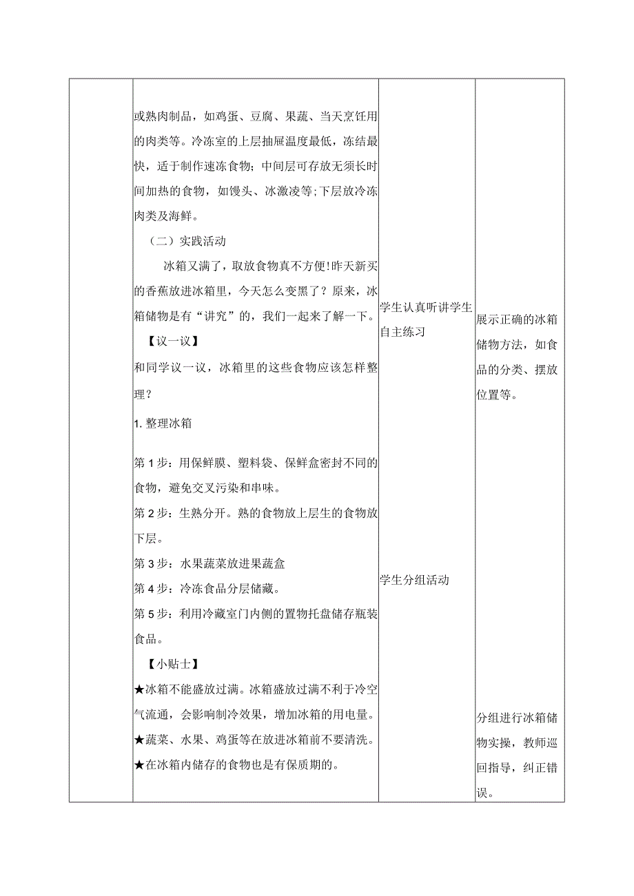 14-冰箱储物有讲究五年级劳动下册（人民版）.docx_第2页