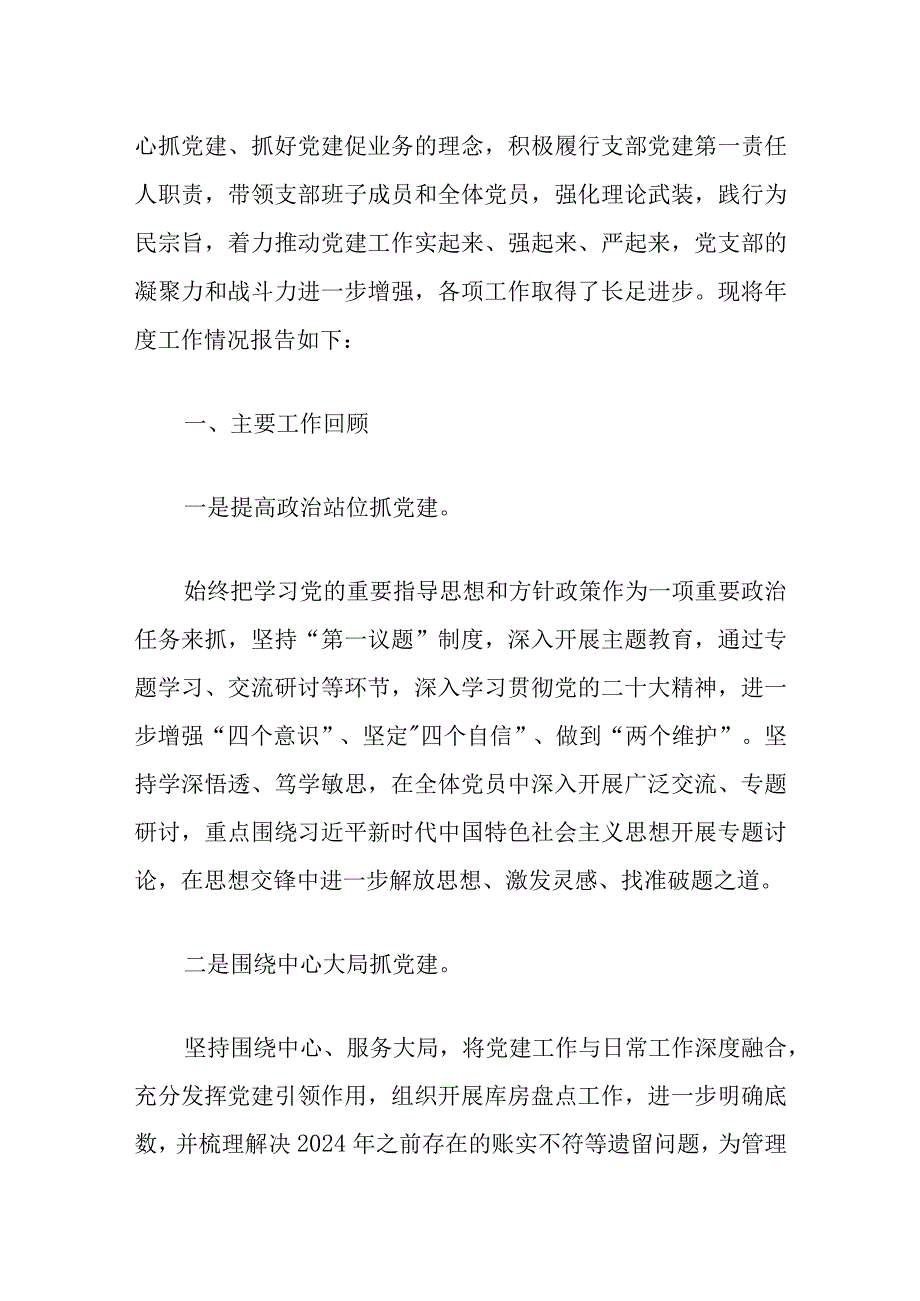 2024党支部书记述职报告（精选）.docx_第2页