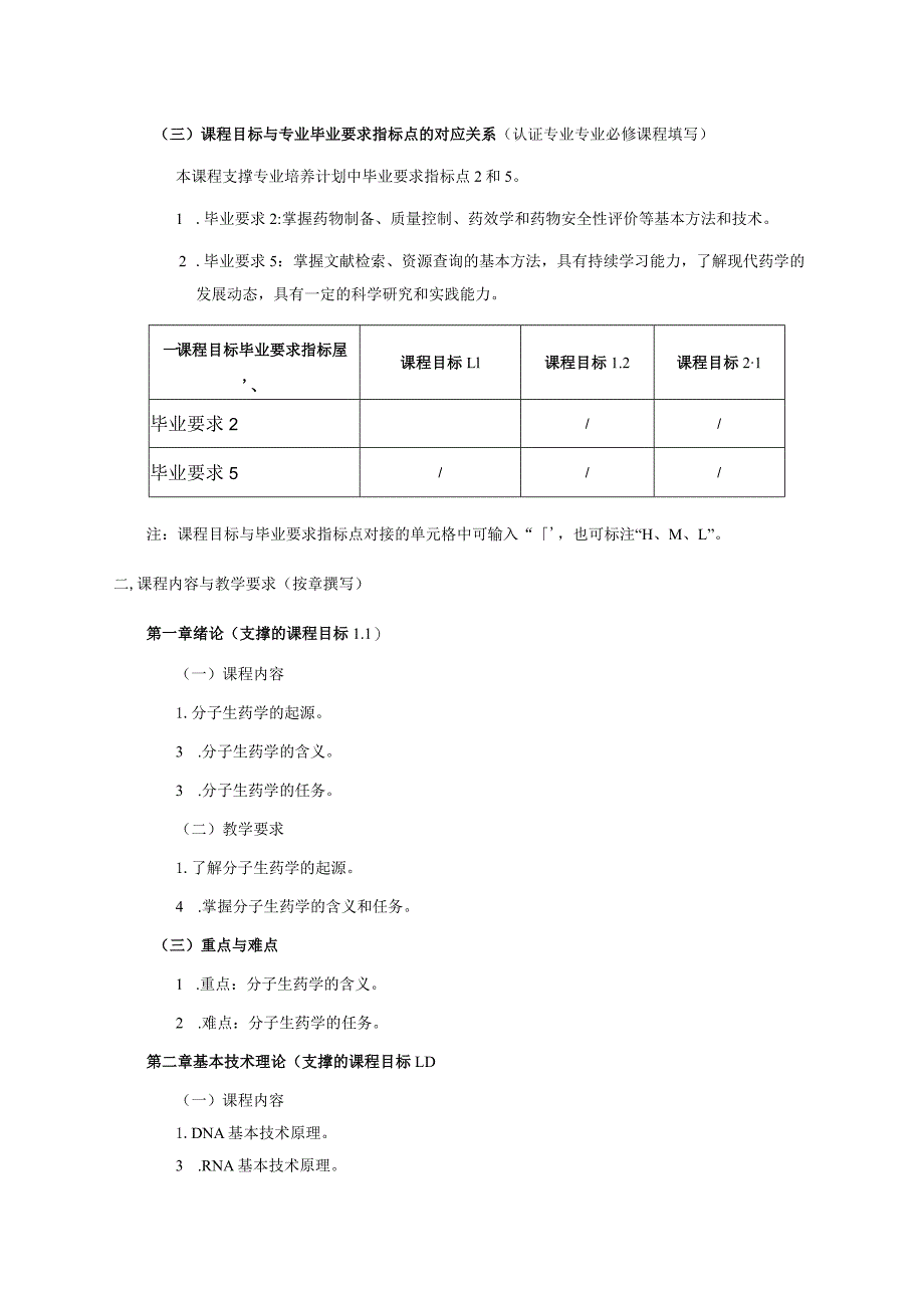 16410037分子生药学大学高校课程教学大纲.docx_第2页