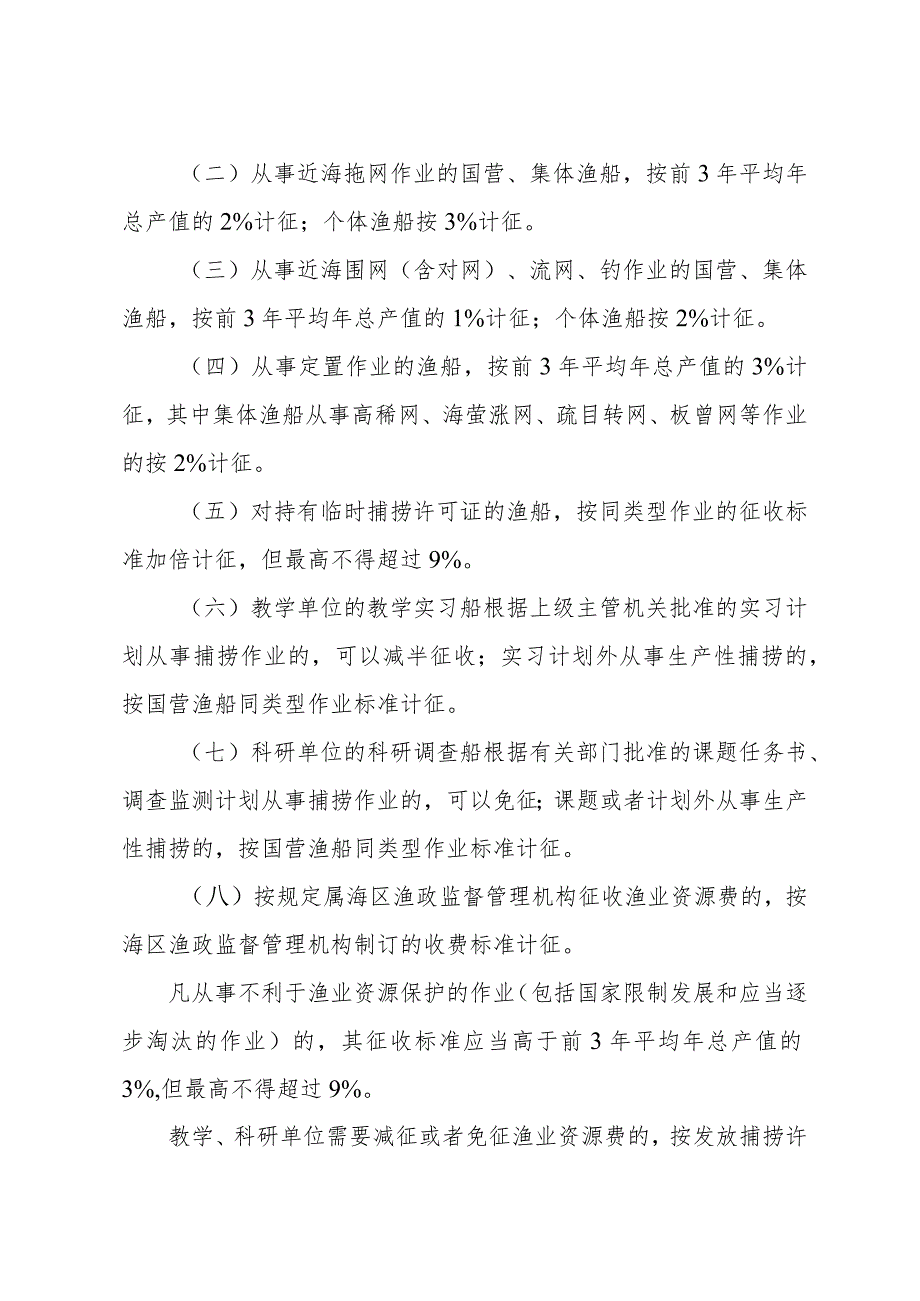 《上海市渔业资源增殖保护费征收使用实施办法》（根据2010年12月20日上海市人民政府令第52号修正）.docx_第2页