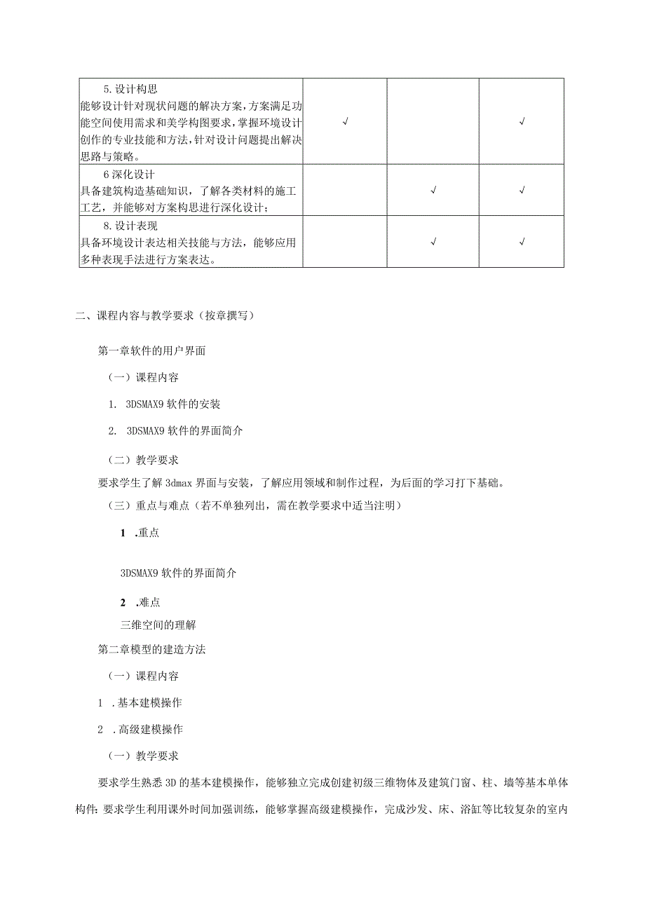 18410129数字化表现设计大学高校课程教学大纲.docx_第2页