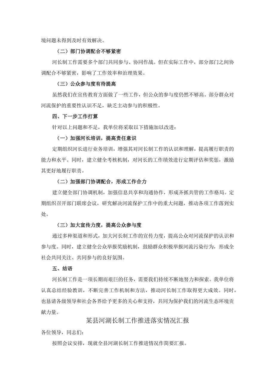 贯彻河长制工作总结.docx_第2页