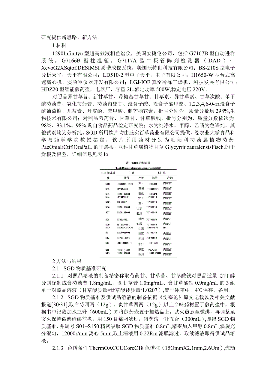 DESIMSI技术在经典名方芍药甘草汤质量控制中应用研究.docx_第2页