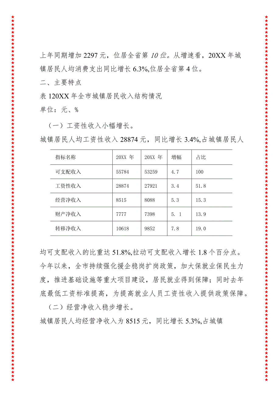 20XX年XX城镇居民收支情况分析.docx_第3页