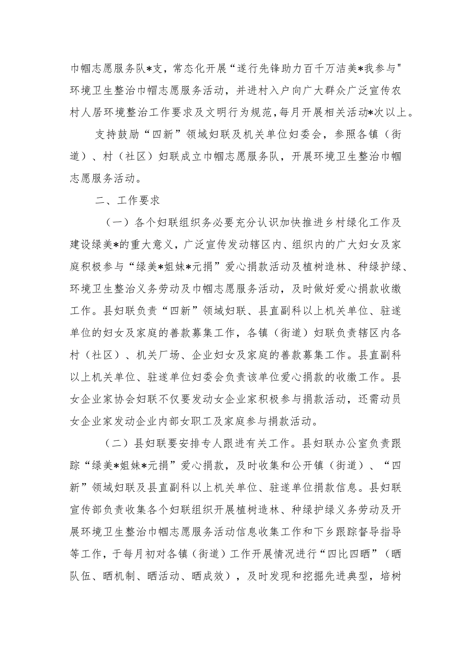 妇联推进乡村绿化工作建设绿美实施方案.docx_第2页