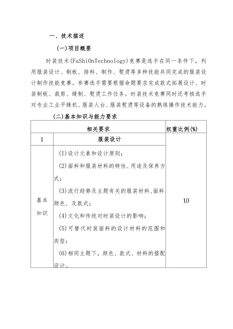 2023年度职业技工院校学生教师职业技能竞赛-时装技术（国赛精选项目）技术文件.docx_第3页