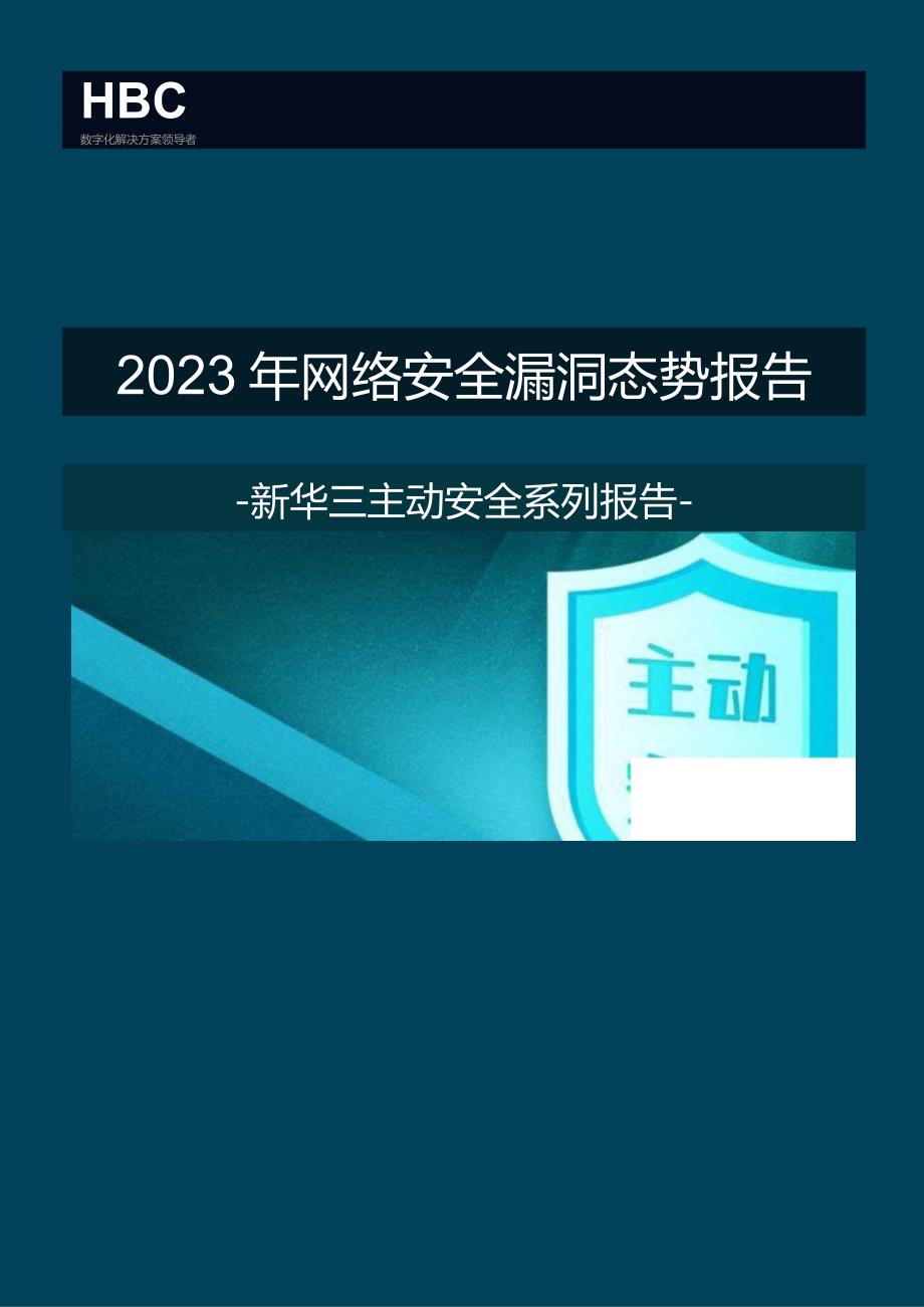 2023年网络安全漏洞态势报告.docx_第1页