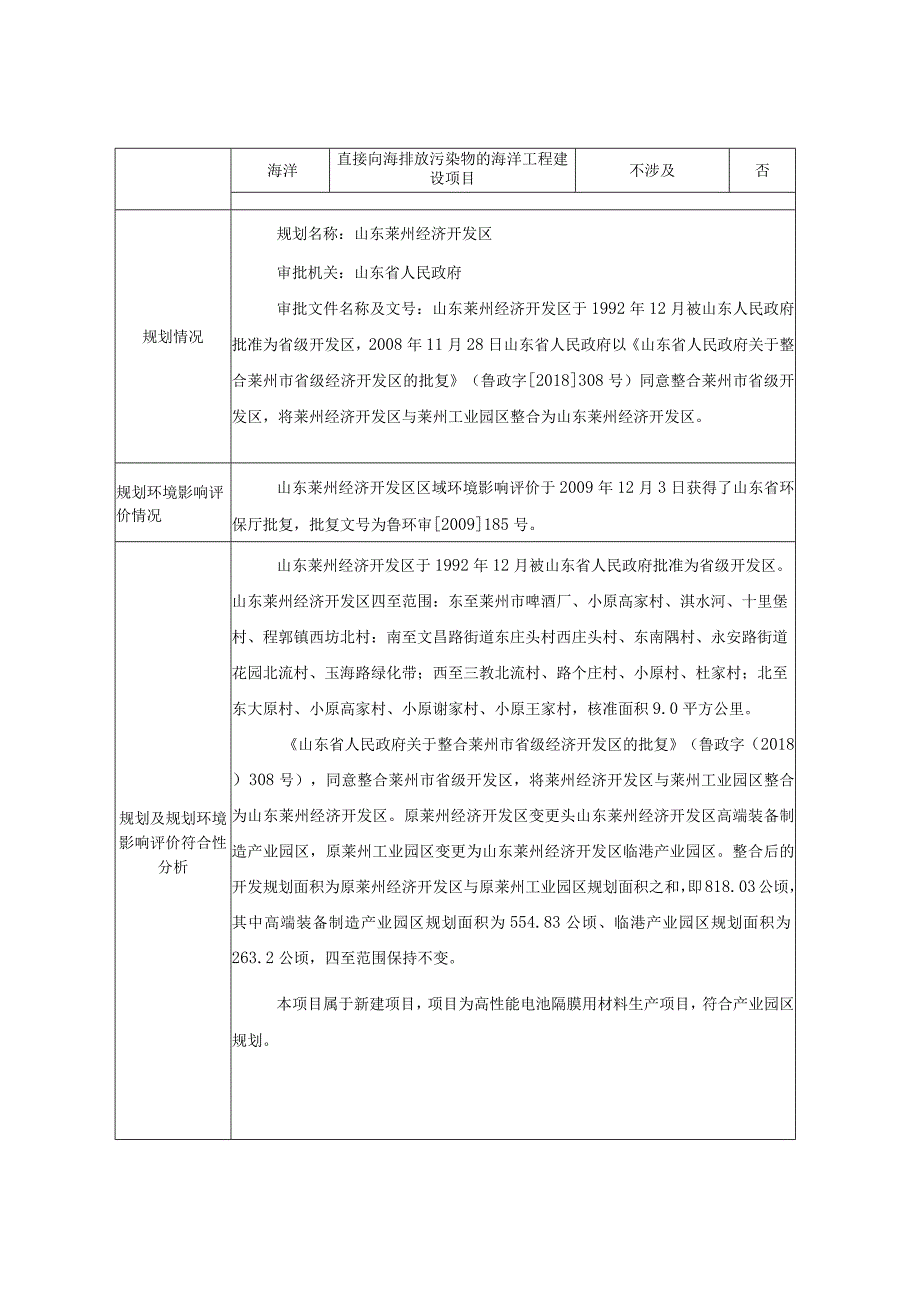 高性能电池隔膜用材料生产项目环评报告表.docx_第3页