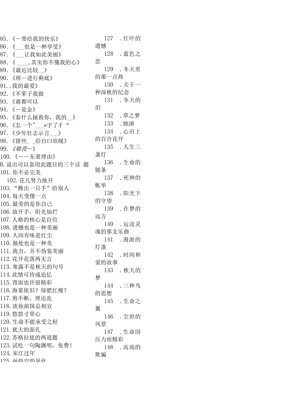 200个值得套用的标题.docx_第3页