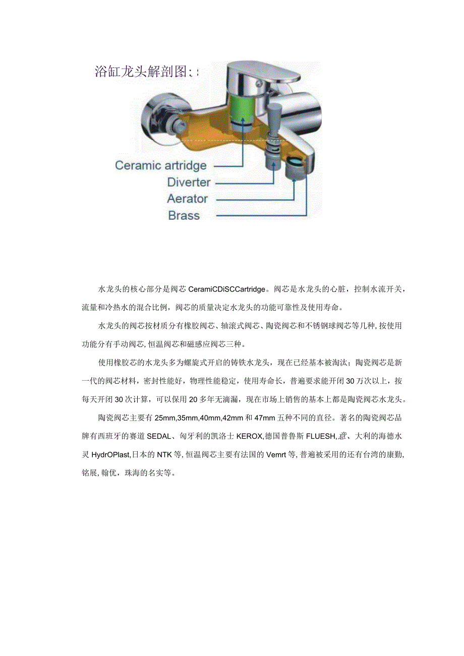 XX卫浴企业水龙头产品详解手册.docx_第3页