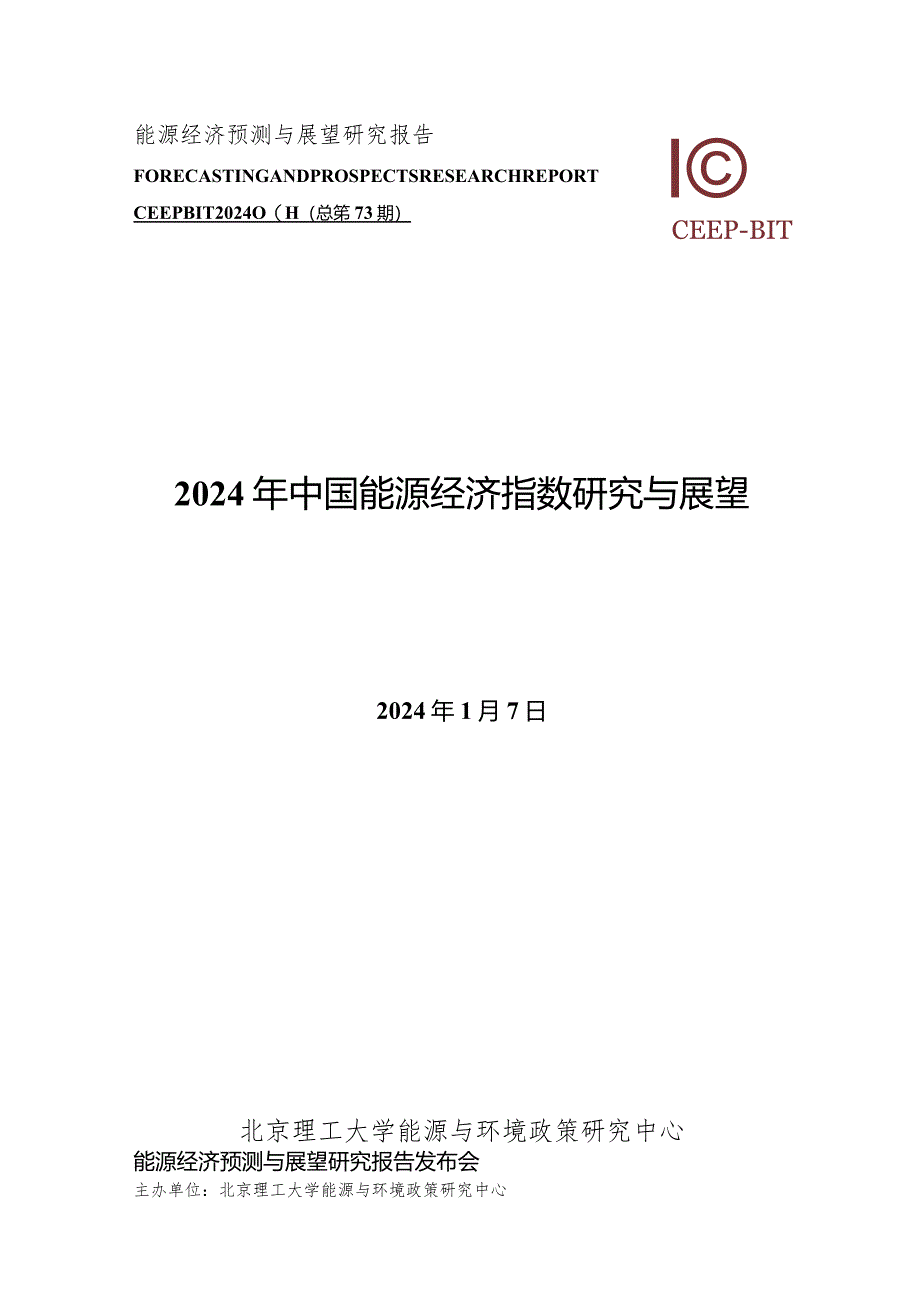 2024年中国能源经济指数研究及展望.docx_第1页